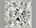 Natural Diamond 1.08 Carats, Princess with  Cut, K Color, SI2 Clarity and Certified by GIA