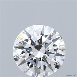 Picture of Lab Grown Diamond 1.50 Carats, Round with Excellent Cut, D Color, VVS2 Clarity and Certified by IGI