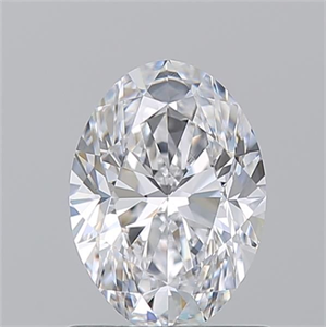 Picture of Natural Diamond 1.01 Carats, Oval with  Cut, D Color, VS1 Clarity and Certified by GIA
