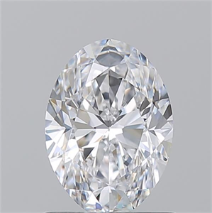 Picture of Natural Diamond 1.01 Carats, Oval with  Cut, D Color, VS1 Clarity and Certified by GIA