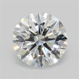 Picture of Lab Grown Diamond 9.03 Carats, Round with Ideal Cut, F Color, VVS2 Clarity and Certified by IGI