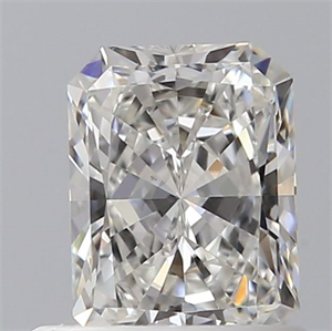 Picture of Natural Diamond 0.70 Carats, Radiant with  Cut, F Color, VS1 Clarity and Certified by GIA
