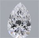 Diamante Natural 0.40 quilates, De pera , Color D, claridad VS1 y certificado GIA