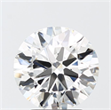 Lab Grown Diamond 3.02 Carats, Round with Excellent Cut, F Color, VS1 Clarity and Certified by IGI