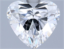 Natural Diamond 1.73 Carats, Heart with  Cut, D Color, VS1 Clarity and Certified by GIA