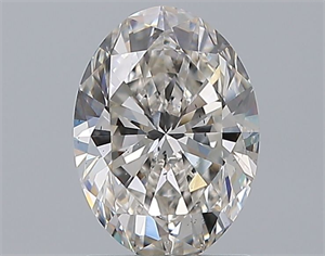 Picture of Natural Diamond 1.50 Carats, Oval with  Cut, H Color, SI1 Clarity and Certified by GIA