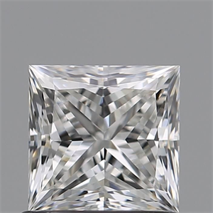 Foto Diamante Natural 0.86 quilates, Princesa , Color G, claridad VVS2 y certificado GIA de