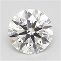 Natural Diamond 0.41 Carats, Round with Excellent Cut, F Color, VVS1 Clarity and Certified by GIA