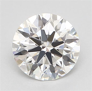 Picture of Natural Diamond 0.41 Carats, Round with Excellent Cut, F Color, VVS1 Clarity and Certified by GIA
