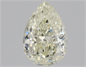 Diamante Natural 0.84 quilates, De pera , Color K, claridad VVS1 y certificado HRD