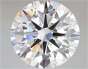 Lab Grown Diamond 7.08 Carats, Round with Ideal Cut, F Color, VVS2 Clarity and Certified by IGI