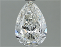 Natural Diamond 1.20 Carats, Pear with  Cut, H Color, SI1 Clarity and Certified by IGI