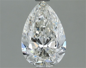Picture of Natural Diamond 1.20 Carats, Pear with  Cut, H Color, SI1 Clarity and Certified by IGI