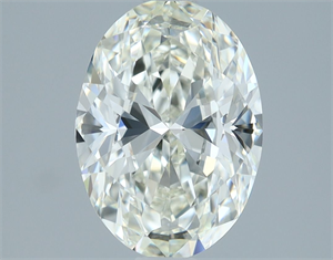 Picture of Natural Diamond 1.70 Carats, Oval with  Cut, I Color, VVS1 Clarity and Certified by IGI