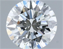 Diamante Natural 0.50 quilates, Redondo , Color H, claridad VVS2 y certificado IGI