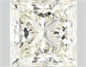 Diamante Natural 3.01 quilates, Princesa , Color J, claridad VVS1 y certificado IGI