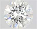 Natural Diamond 1.01 Carats, Round with Very Good Cut, J Color, SI2 Clarity and Certified by GIA