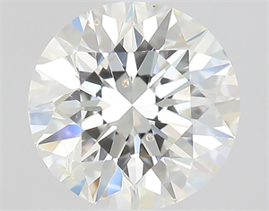 Picture of Natural Diamond 1.01 Carats, Round with Very Good Cut, J Color, SI2 Clarity and Certified by GIA