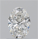 Diamante Natural 0.70 quilates, Ovalado , Color G, claridad VVS1 y certificado GIA
