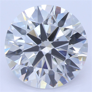 Picture of Lab Grown Diamond 5.05 Carats, Round with Ideal Cut, E Color, VVS2 Clarity and Certified by IGI