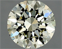 Diamante Natural 1.52 quilates, Redondo , Color K, claridad VS1 y certificado HRD