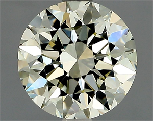 Picture of Natural Diamond 1.52 Carats, Round with Very Good Cut, K Color, VS1 Clarity and Certified by HRD