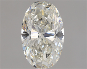 Picture of Natural Diamond 1.50 Carats, Oval with  Cut, J Color, SI1 Clarity and Certified by GIA