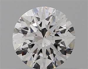 Foto Diamante Natural 0.40 quilates, Redondo , Color D, claridad SI1 y certificado GIA de