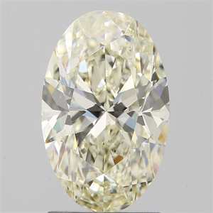 Picture of Natural Diamond 2.00 Carats, Oval with  Cut, K Color, VS2 Clarity and Certified by IGI