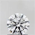 Del inventario de diamantes de laboratorio, 1.01 quilates, Redondo , Color D, claridad VVS1 y certificado IGI