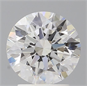 Del inventario de diamantes de laboratorio, 2.40 quilates, Redondo , Color E, claridad VS1 y certificado IGI