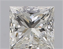 Natural Diamond 0.80 Carats, Princess with  Cut, I Color, VVS2 Clarity and Certified by GIA
