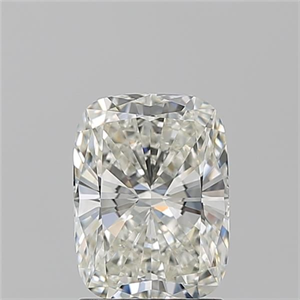 Foto Diamante Natural 1.52 quilates, Del cojín , Color I, claridad VVS2 y certificado GIA de