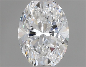 Foto Diamante Natural 0.45 quilates, Ovalado , Color E, claridad VS2 y certificado GIA de