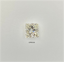 Natural Diamond 0.42 Carats, Princess with  Cut, K Color, VS2 Clarity and Certified by GIA