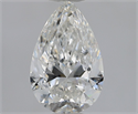 Natural Diamond 1.20 Carats, Pear with  Cut, G Color, SI2 Clarity and Certified by GIA