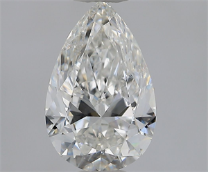 Picture of Natural Diamond 1.20 Carats, Pear with  Cut, G Color, SI2 Clarity and Certified by GIA