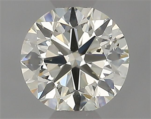 Picture of Natural Diamond 0.40 Carats, Round with Very Good Cut, I Color, SI1 Clarity and Certified by IGI