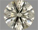 Natural Diamond 0.81 Carats, Round with Excellent Cut, N Color, SI1 Clarity and Certified by IGI