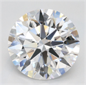 Del inventario de diamantes de laboratorio, 3.01 quilates, Redondo , Color D, claridad IF y certificado IGI