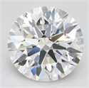 Del inventario de diamantes de laboratorio, 3.44 quilates, Redondo , Color D, claridad IF y certificado IGI