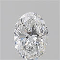 Natural Diamond 1.01 Carats, Oval with  Cut, E Color, VS1 Clarity and Certified by GIA