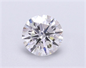 Lab Grown Diamond 1.29 Carats, Round with Excellent Cut, D Color, VS2 Clarity and Certified by IGI