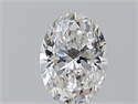Natural Diamond 1.00 Carats, Oval with  Cut, F Color, VS1 Clarity and Certified by GIA