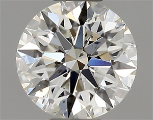 Foto Diamante Natural 0.43 quilates, Redondo , Color G, claridad SI2 y certificado GIA de