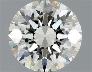 Picture of Natural Diamond 0.75 Carats, Round with Excellent Cut, I Color, VVS2 Clarity and Certified by GIA