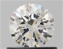 Diamante Natural 0.55 quilates, Redondo , Color H, claridad SI1 y certificado GIA