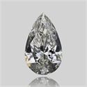Natural Diamond 0.31 Carats, Pear with  Cut, J Color, VS2 Clarity and Certified by GIA