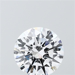 Picture of Lab Grown Diamond 1.50 Carats, Round with Excellent Cut, E Color, VVS2 Clarity and Certified by IGI