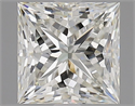 Natural Diamond 1.21 Carats, Princess with  Cut, J Color, VVS2 Clarity and Certified by GIA